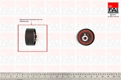 FAI AUTOPARTS Kiristysrulla, hammashihnat T9520